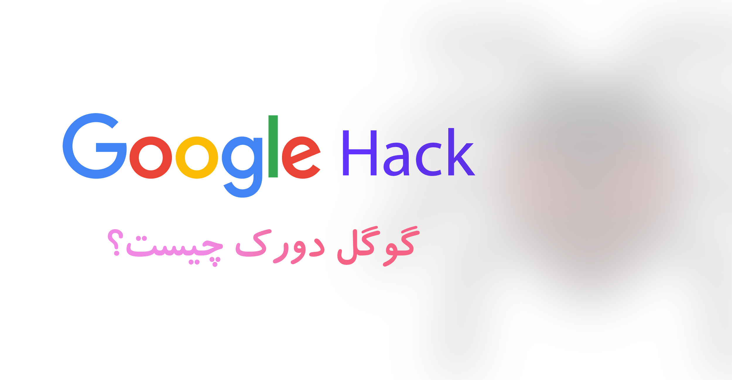 گوگل دورک یا Google Dork